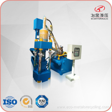 Aluminum Scrap Shavings Chips Briquette Machine